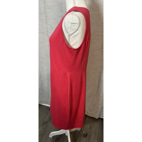 Cato Pink Square Neck Dress Soft Classic Office Work Professional Size 14 - Picture 4 of 7